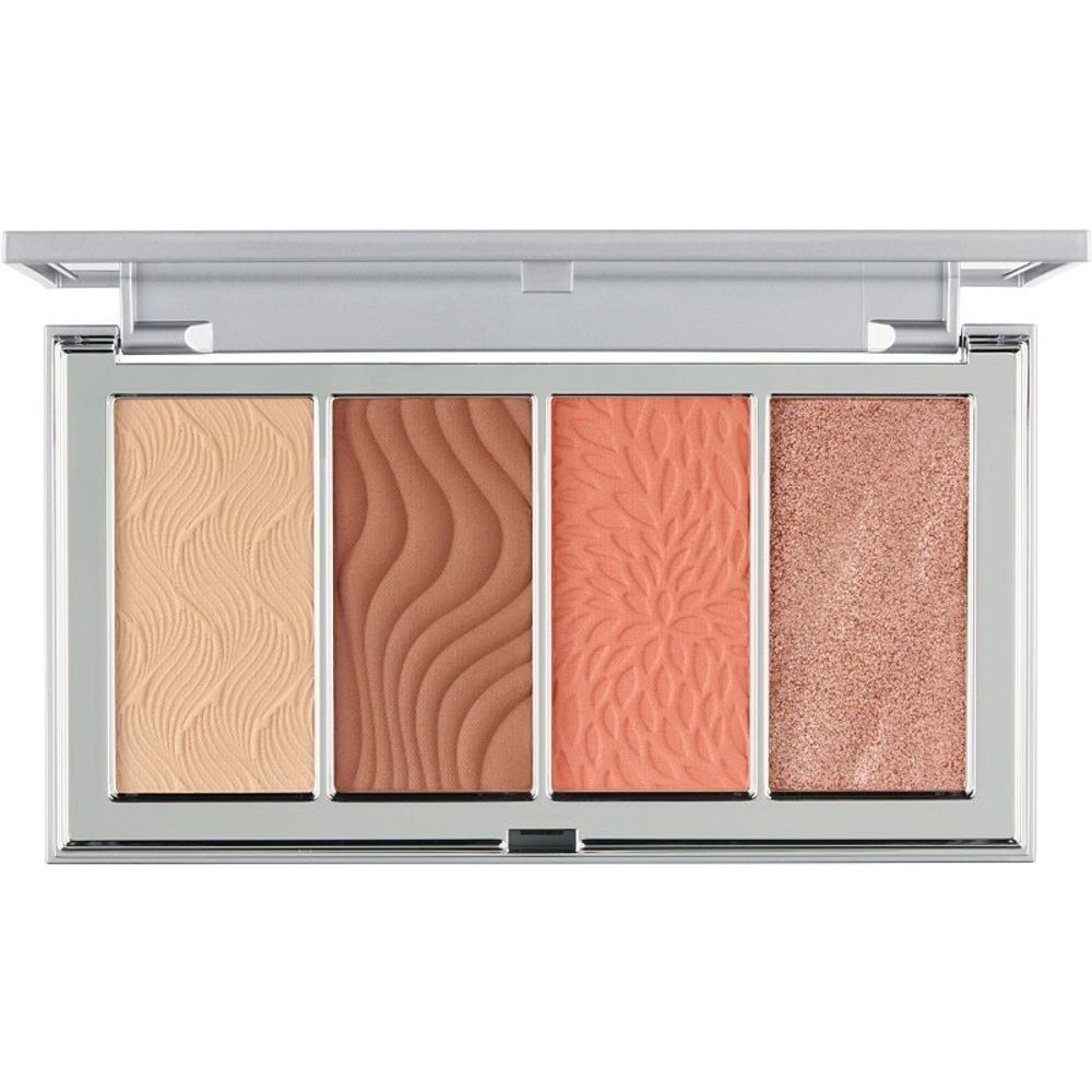 PUR 4-in-1 Skin-Perfecting Powders Face Palette In Medium/Tan